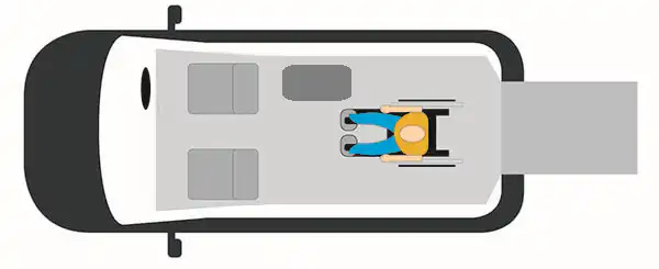 Seating Plan F21 RR R Wheelchair